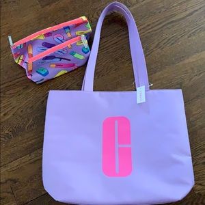 New Clinique Tote and Cosmetic Bags